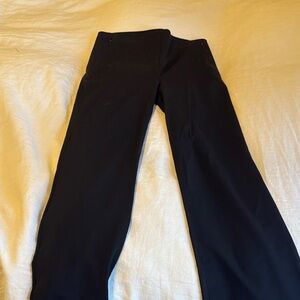 Womens' Black Stretch Flared Pants - Comfortable Everyday Bottoms